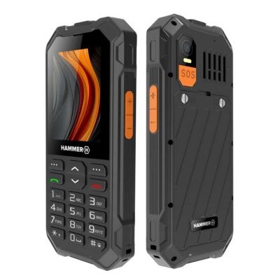 2. Hammer 6 LTE | Einbruchmeldesystem (IPS) | 48 MB | 128 MB | Dual-SIM | Nano-SIM-Karte | 3G-Netzwerk | Bluetooth 2.1 | USB Typ-C | Integrierte Kamera | 2 MP Hauptkamera | 2500 mAh