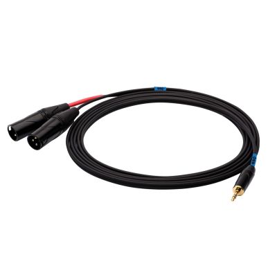 2. SSQ MIXLR3 – 3,5-mm-Stereo-Klinkenbuchse – 2 x XLR-Stecker