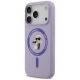 2. Karl Lagerfeld Silicone Karl&Choupette Ring MagSafe Hülle für iPhone 18 Pro / 17 Pro – violett