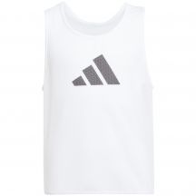 adidas Training BIB 24 Junior-Markierungsleibchen für Kinder, weiß JF3246
