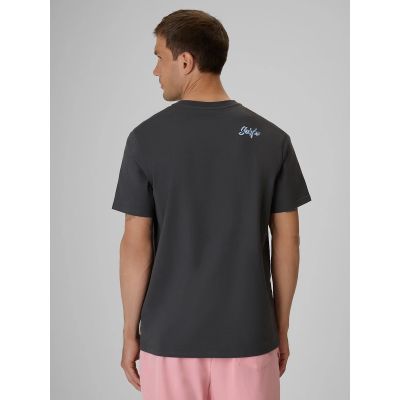 2. Herren-T-Shirt mit Aufdruck, regulär, Größe 4F 4FRSS26TTSHM4292-22S