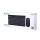 6. Wozinsky Kabelloses Tastatur- und Maus-Set – Schwarz