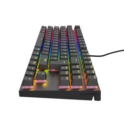 3. GENESIS NKG-1886 Gaming-Tastatur USB QWERTZ Deutsch Schwarz