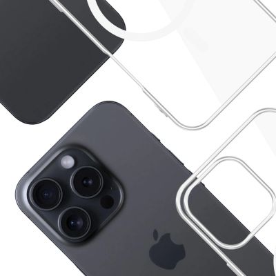 6. 3mk Clear MagCase Hülle für Apple iPhone 16 Pro Max – transparent