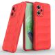 6. Magic Shield Hülle für Xiaomi Redmi Note 12 5G / Poco X5 5G Flexible Panzerabdeckung Rot
