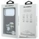 8. Karl Lagerfeld Smooth Karl & Choupette Bodies Sketch MagSafe Hülle für iPhone 18 Pro / 17 Pro - bordeauxrot