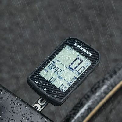 4. Rockbros M1Pro Bluetooth GPS Fahrradcomputer IPX6 - Schwarz