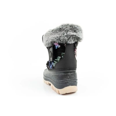 5. Lee Cooper Winterstiefel Kinder isolierte Schneestiefel für Mädchen Schwarz