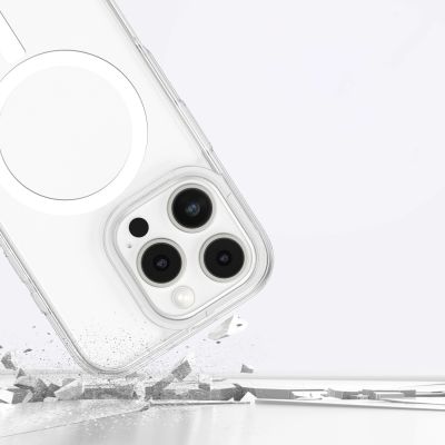 8. AmazingThing Minimal Mag Case mit Magnetring für iPhone 16 Pro - Transparent
