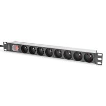Digitus DN-95402-1-FR PDU Stromverteilungseinheit 8 x Netzwerkdosen 1U