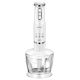 7. Stabmixer-Set MPM MBL-43, 500-ml-Behälter mit Edelstahlmesser, Edelstahl-Mixaufsatz, Leistung: 600 W