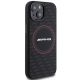 4. Mercedes AMG Silikonhülle mit Carbon-Muster und MagSafe-Funktion für iPhone 13 / 14 / 15 – Schwarz