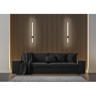9. Activejet AJE-LUNGO Schwarze LED-Wandleuchte