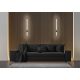 9. Activejet AJE-LUNGO Schwarze LED-Wandleuchte