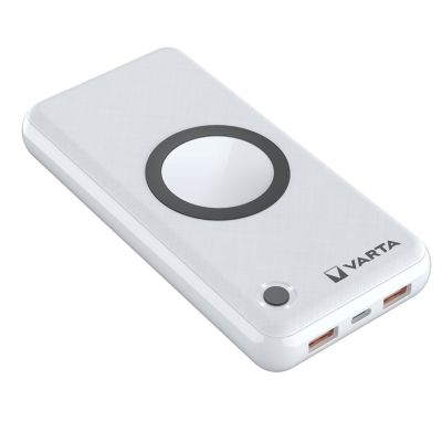 Varta 57909 101 111 Powerbank Lithium-Polymer (LiPo) 20000 mAh Kabelloses Laden Weiß