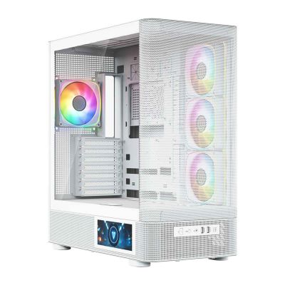 17. MODECOM VOLCANO AQ 400 ARGB MIDI-HÜLLE WEISS