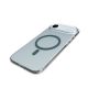 10. Puro Lite Mag TPU+PC Hülle kompatibel mit MagSafe für iPhone 17 Air - Transparent mit türkisfarbenem Ring