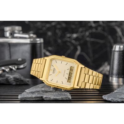 6. Herrenuhr CASIO VINTAGE AQ-230GA-9DMQYES + Box
