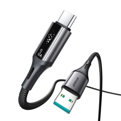 4. Joyroom S-A60 StarTalk 3A USB-A-auf-USB-C-Kabel, 1,2 m, schwarz