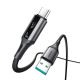 4. Joyroom S-A60 StarTalk 3A USB-A-auf-USB-C-Kabel, 1,2 m, schwarz