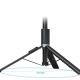 8. Tech-Protect L08S Bluetooth-Selfie-Stick mit Fernbedienung, Stativ bis 141 cm – Schwarz
