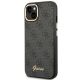 2. Guess GUHCP14MHG4SHK iPhone 14 Plus 6,7 "schwarz / schwarze Hartschale 4G Vintage Gold Logo
