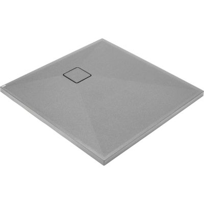 Deante CORREO KQR S41B Granitduschwanne, quadratisch, 90x90 cm