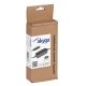 2. Akyga AK-ND-42 Notebook-Netzteil (20 V; 4,5 A; 90 W; Slim Tip, quadratisch, gelb)