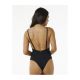 3. RIP CURL Premium Surf Cheeky 1-teiliger schwarzer Badeanzug