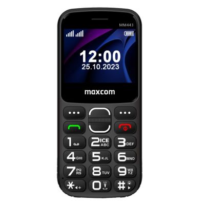 4. MaxCom Comfort MM443 4G 5,87 cm (2,31 Zoll) 110 g Schwarz Funktionshandy