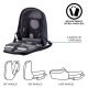9. XD DESIGN DIEBSTAHLSICHERER RUCKSACK BOBBY HERO SMALL MARINEBLAU P/N: P705.705