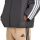 11. Herren adidas Essentials Climawarm 3-Streifen Isolierte Kapuzenjacke Schwarz JM4042