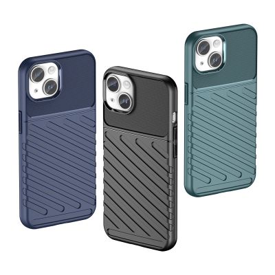 7. Gepanzerte iPhone 15 Plus Thunder Hülle – Schwarz