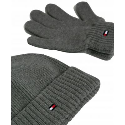 2. Tommy Hilfiger Jr Mütze und Handschuhe AU0AU01087