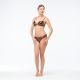 4. Damen-Bikinihose in Traubenfarbe