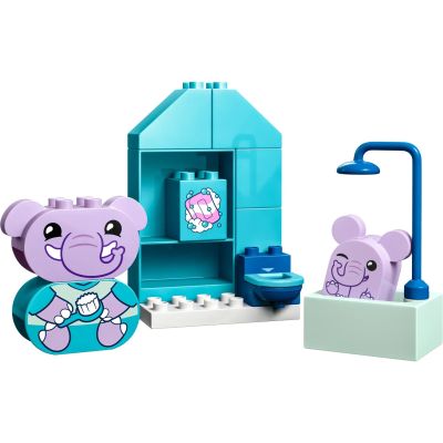 3. LEGO DUPLO 10413 Tägliche Routinen Bad
