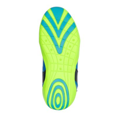 7. Trollkids Skaland Barfuß-Wanderschuhe Marineblau/Mittelblau/Vipergrün