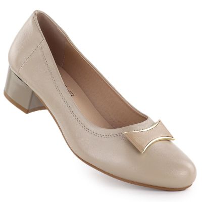 Beige Damenpumps Jezzi 200-15