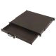 4. Tastaturablage mit Schloss 19" 1HE Digitus schwarz RAL 9005