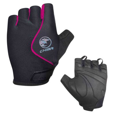 CHIBA LADY AIR PLUS Handschuhe schwarz pink M