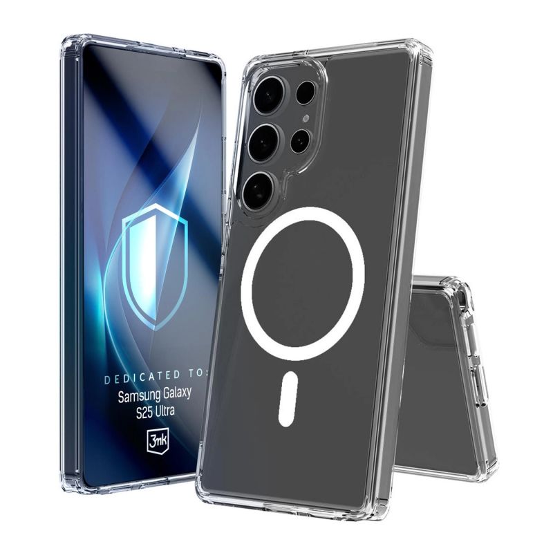 3mk Armor MagCase für Samsung Galaxy S25 Ultra - Transparent