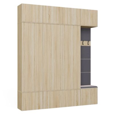 7. Garderobe HAGA IV 3SZ1W SONOMA