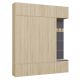 7. Garderobe HAGA IV 3SZ1W SONOMA