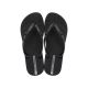 5. Ipanema Mesh IX bequeme Damen Flip-Flops Schwarz