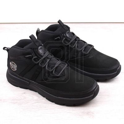 11. Bustagrip M MRM9A Schwarze Lederstiefeletten