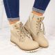 7. NEWS W EVE249A isolierte Wanderstiefel beige 