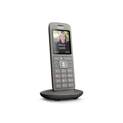 4. Gigaset CL660HX Analog-/DECT-Telefon, Anrufername und -identifikation, Anthrazit