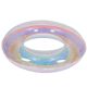 2. Schwimmring 90 cm Regenbogen Glitzer Lila 35644