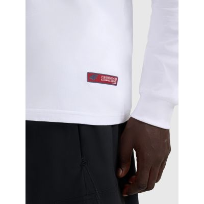 4. Herren Langarmshirt mit Print, regulär, Größe 4F 4FRAW25TLONM606-10S