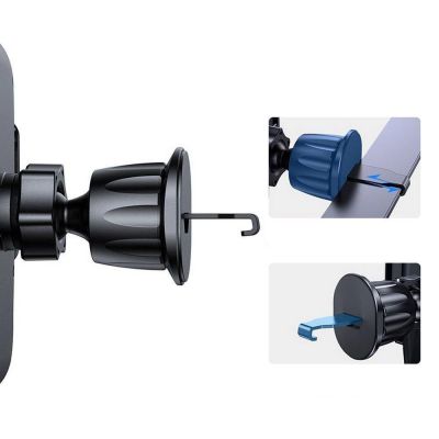 6. Tech-Protect V3 Autotelefonhalter für Lüftungsschlitze – Schwarz